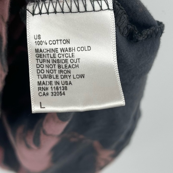 Bravado The Doors Custom Bleach Splatter Reverse Dyed Graphic Tee SZ L - Picture 4 of 6